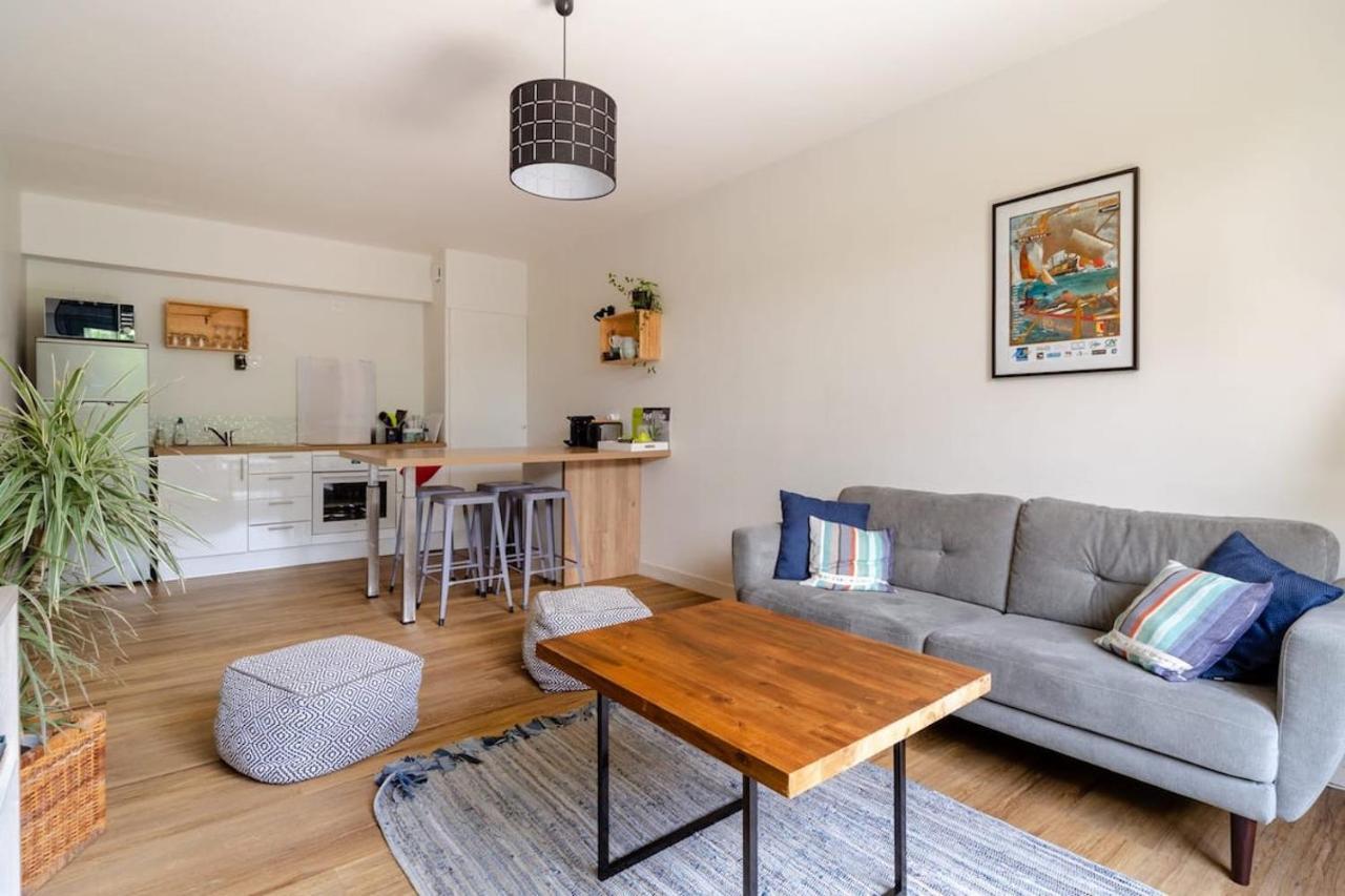 La Casa De Sophie T3 Avec Jardinet, Parking Prive - Port De Vannes Buitenkant foto