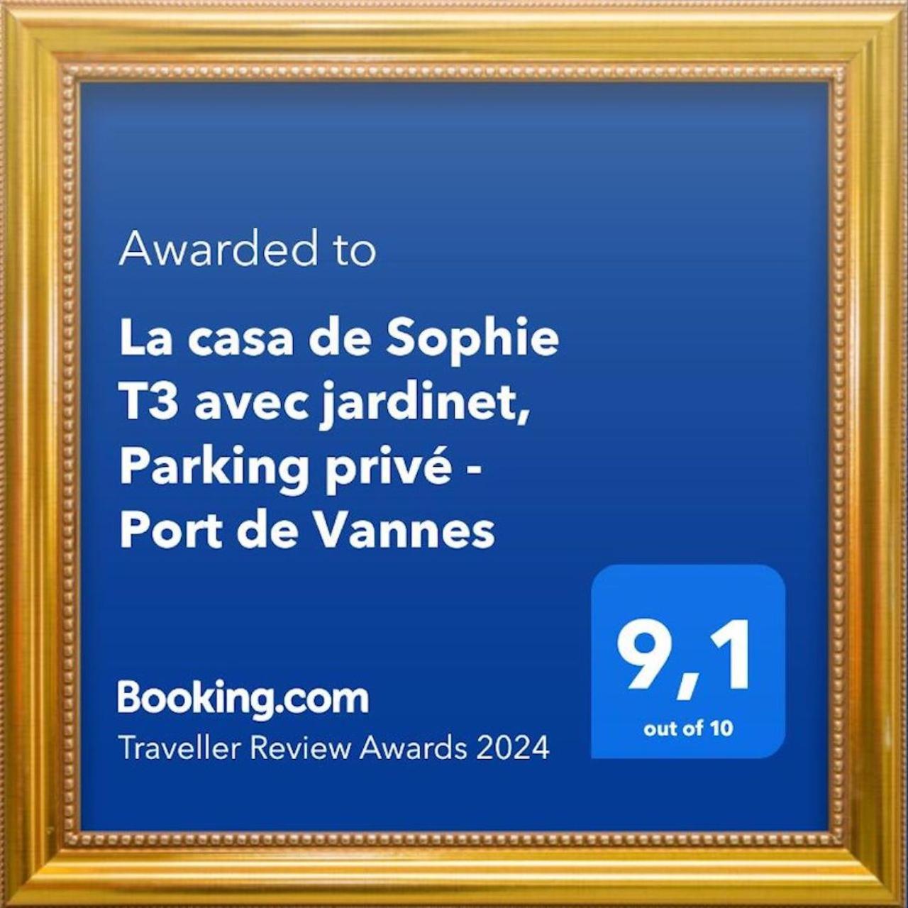 La Casa De Sophie T3 Avec Jardinet, Parking Prive - Port De Vannes Buitenkant foto